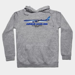 Airbus A340-500 - Azerbaijan Airlines Hoodie